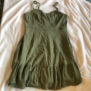 Khaki green Cami dress